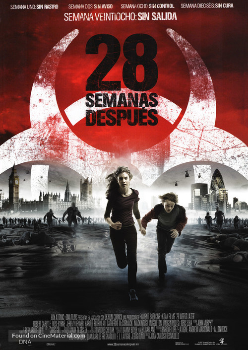 28 Weeks Later - Spanish Movie Poster