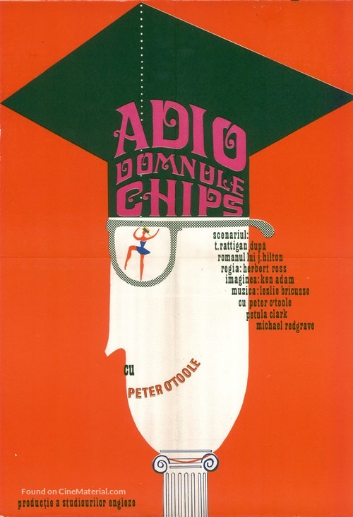 Goodbye, Mr. Chips - Romanian Movie Poster