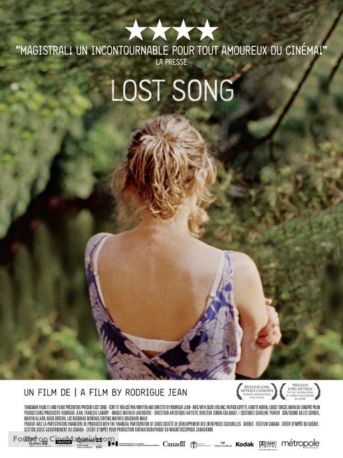 Lost Song - Canadian Movie Poster