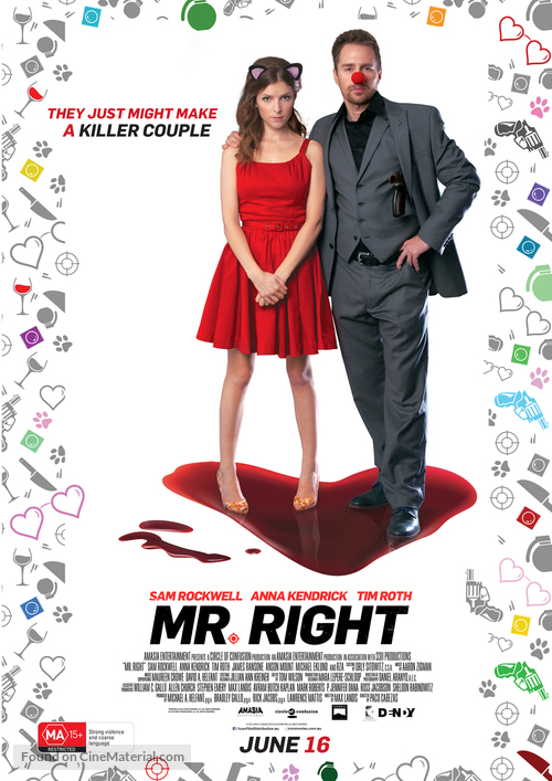 Mr. Right - Australian Movie Poster