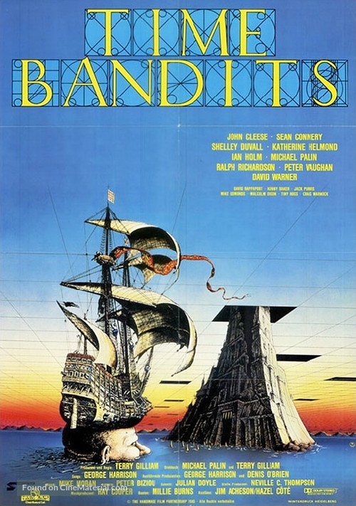 Time Bandits - German Movie Poster
