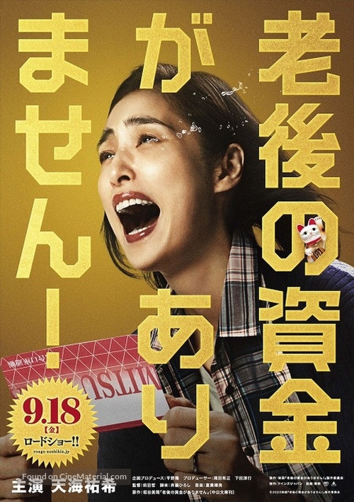 I Don&#039;t Have Any Money Left in My Retirement Account - Japanese Movie Poster