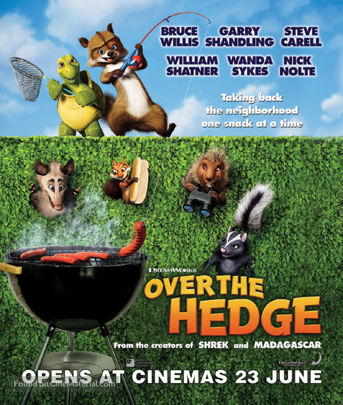 Over the Hedge - Thai Movie Poster