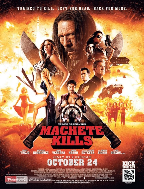 Machete Kills - Australian Movie Poster