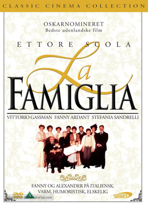 La famiglia - Danish DVD movie cover