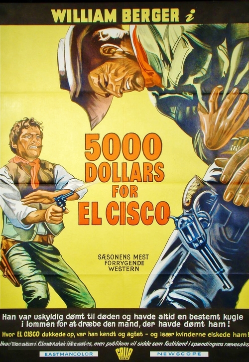 El Cisco - Swedish Movie Poster