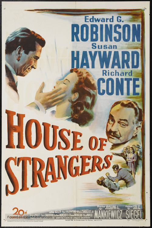 House of Strangers - Movie Poster