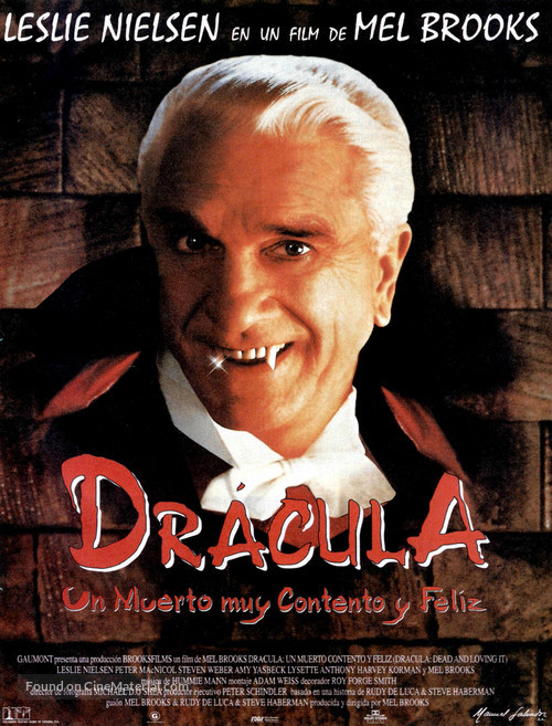 Dracula: Dead and Loving It - Spanish Movie Poster