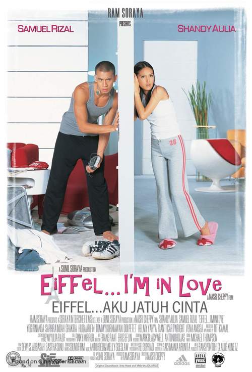 Eiffel I&#039;m in Love - Indonesian Movie Poster