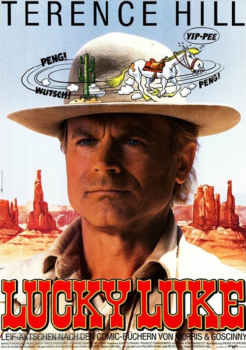 Lucky Luke - German Movie Poster