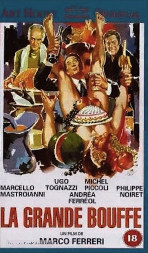 La grande bouffe - French VHS movie cover