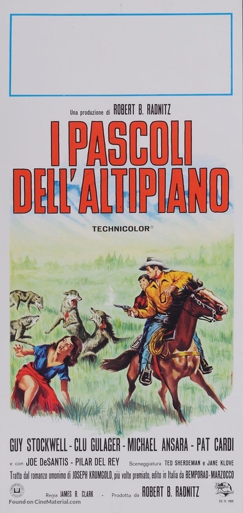 And Now Miguel - Italian Movie Poster