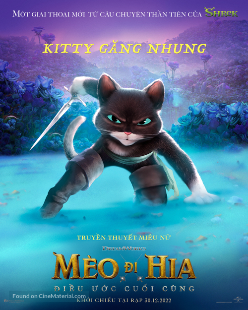 Puss in Boots: The Last Wish - Vietnamese Movie Poster