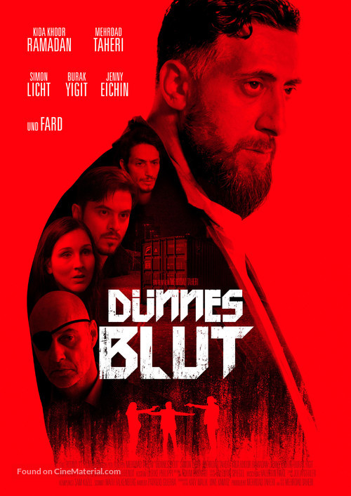 D&uuml;nnes Blut - German Movie Poster