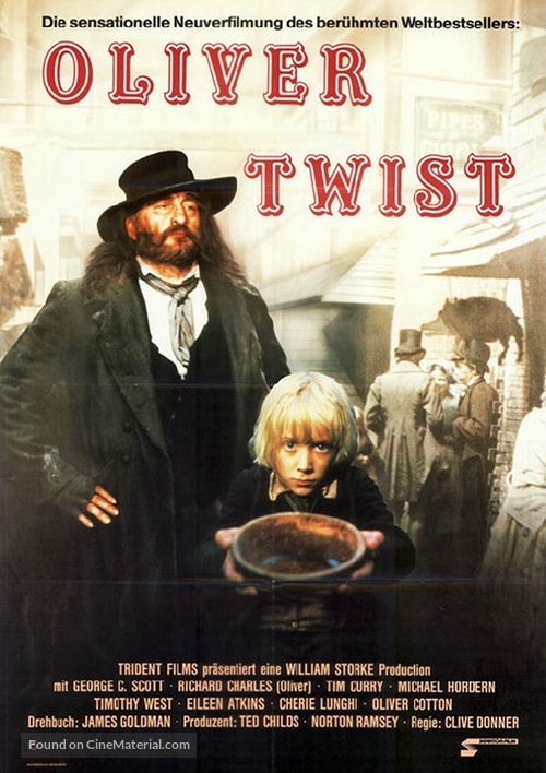 Oliver Twist - German Movie Poster