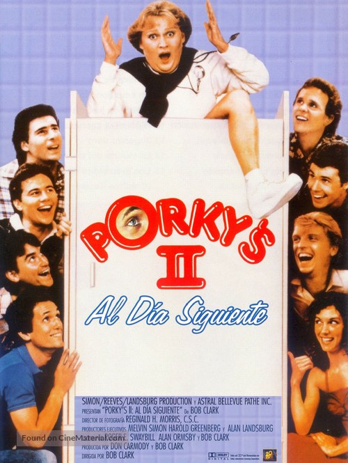 Porky&#039;s II: The Next Day - Spanish Movie Poster