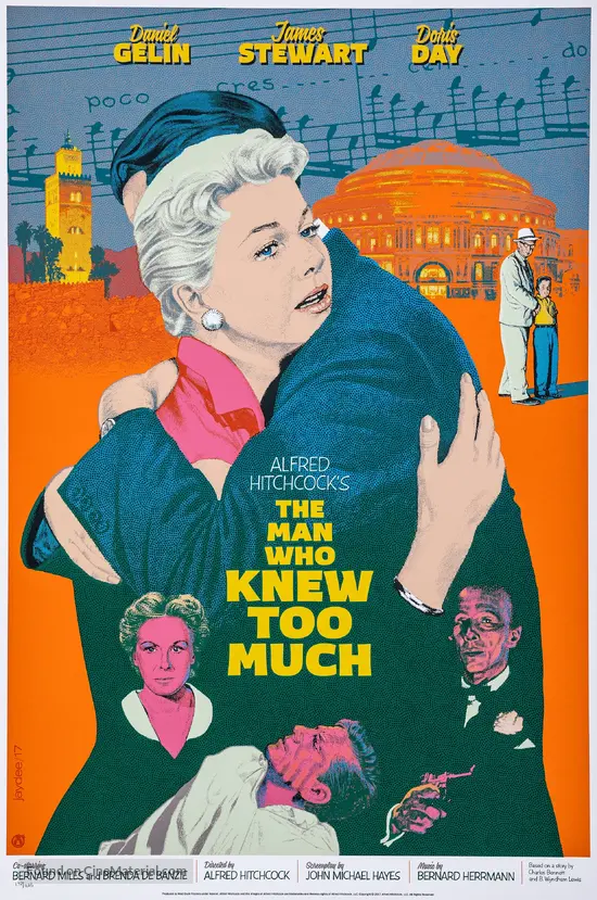 The Man Who Knew Too Much - poster