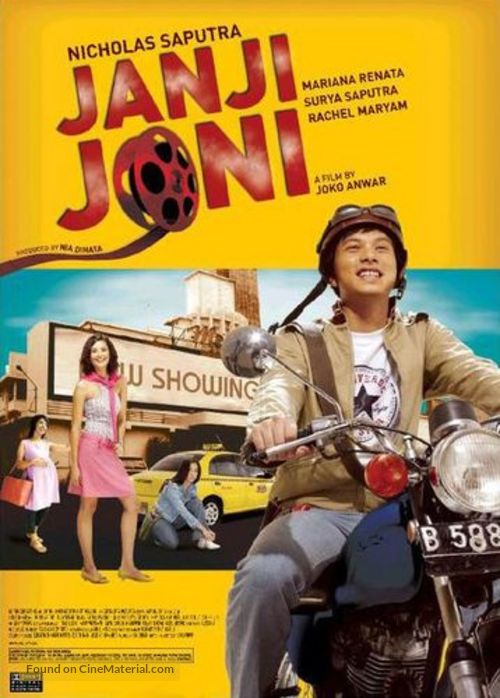 Janji Joni - Indonesian Movie Poster