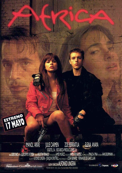 &Aacute;frica - Spanish Movie Poster