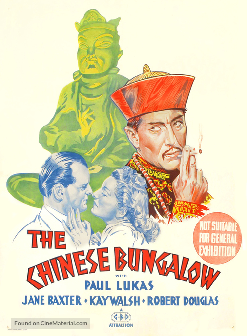 The Chinese Bungalow - Australian Movie Poster
