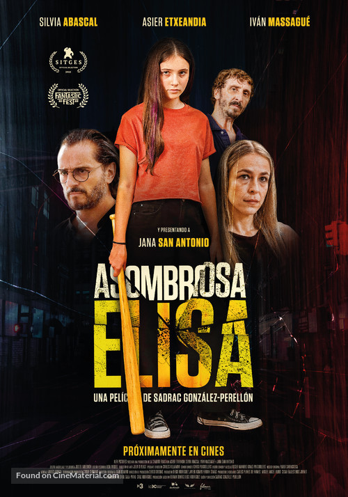 Asombrosa Elisa - Spanish Movie Poster