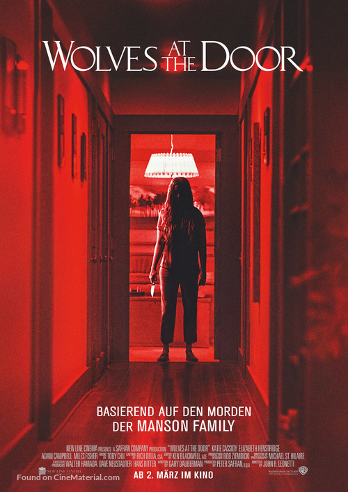 The Wolves at the Door - German Movie Poster