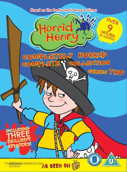 &quot;Horrid Henry&quot; - British DVD movie cover