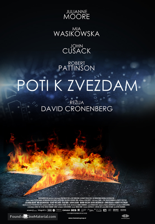 Maps to the Stars - Slovenian Movie Poster