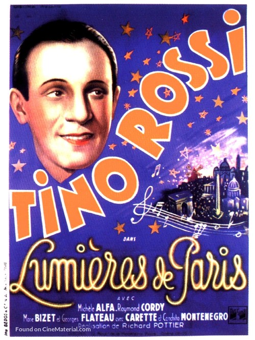 Lumi&egrave;res de Paris - French Movie Poster