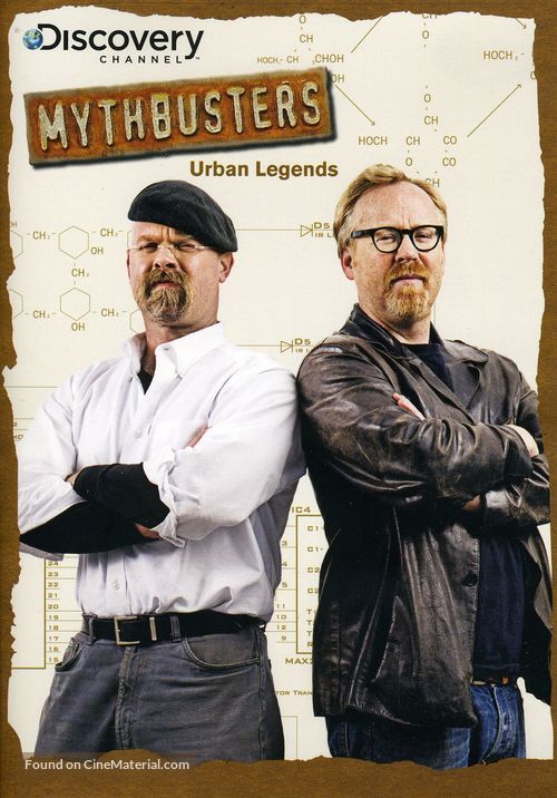 &quot;MythBusters&quot; - DVD movie cover