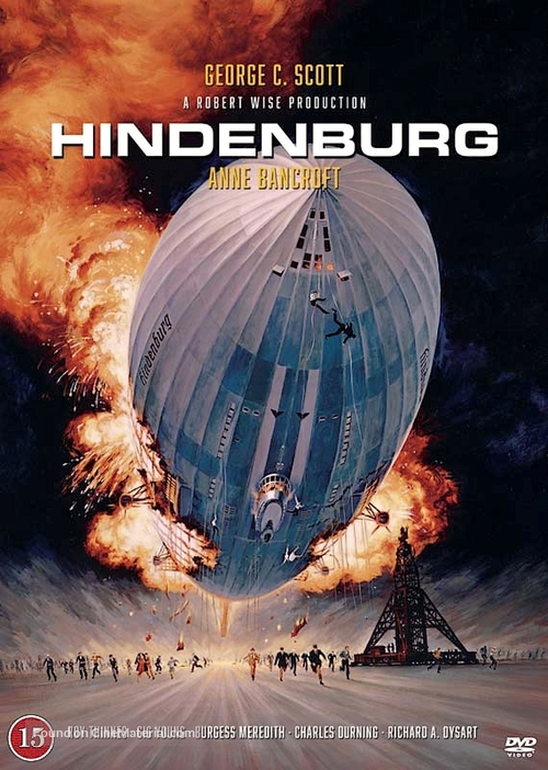 The Hindenburg - Danish Movie Cover