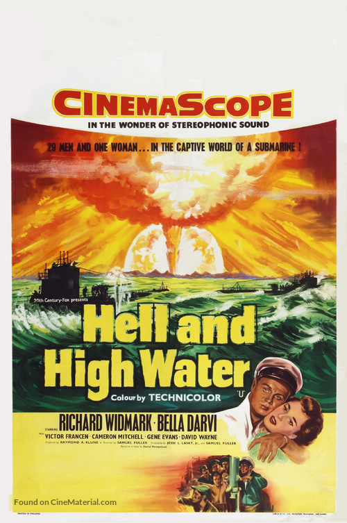 Hell and High Water - British Movie Poster