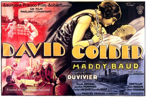 David Golder - French Movie Poster