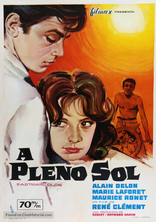 Plein soleil - Spanish Movie Poster