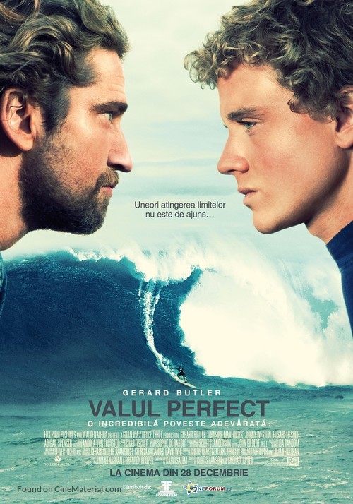 Chasing Mavericks - Romanian Movie Poster