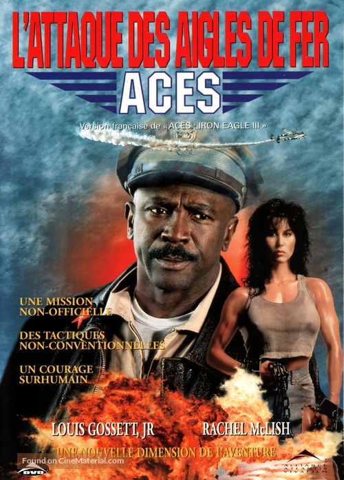 Aces: Iron Eagle III - Canadian DVD movie cover