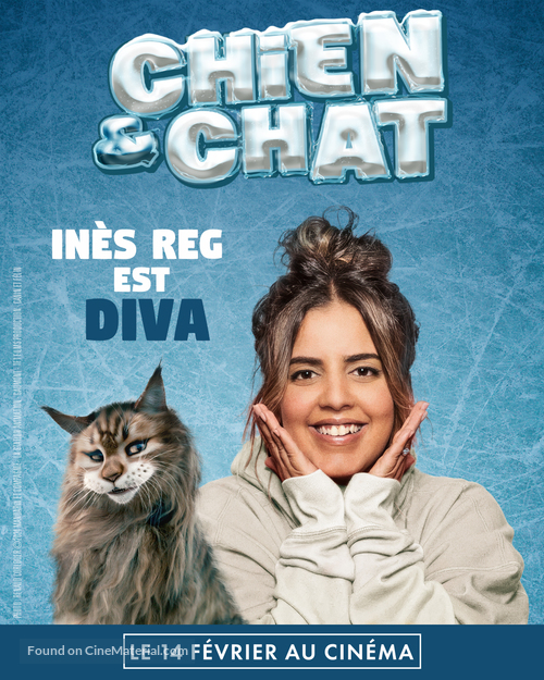Chien et chat - French Movie Poster