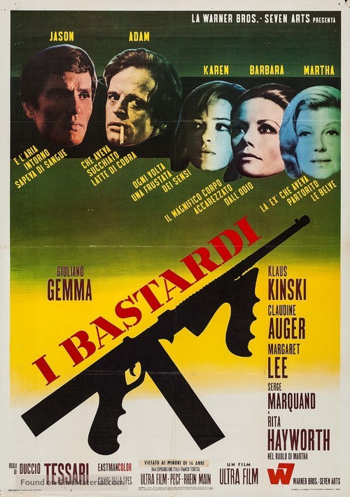 I bastardi - Italian Movie Poster