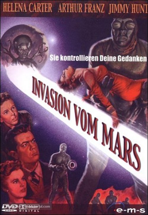 Invaders from Mars - German DVD movie cover