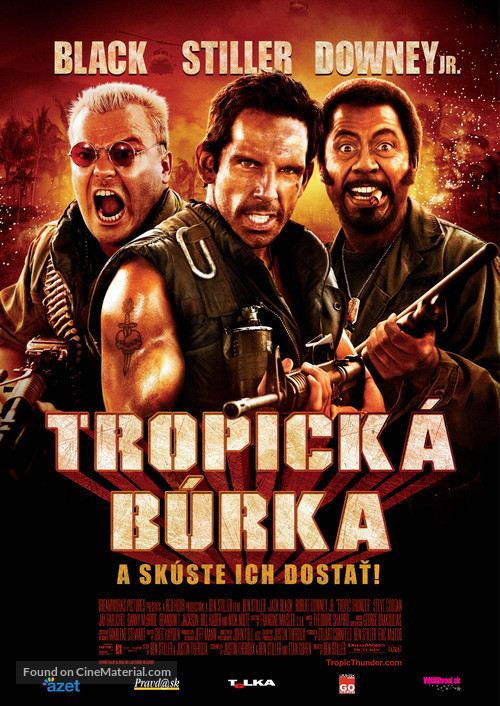 Tropic Thunder - Slovak Movie Poster
