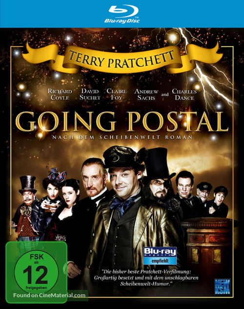 Going Postal - German Blu-Ray movie cover