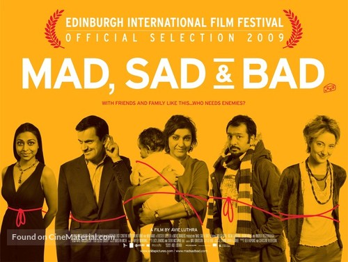 Mad Sad &amp; Bad - British Movie Poster