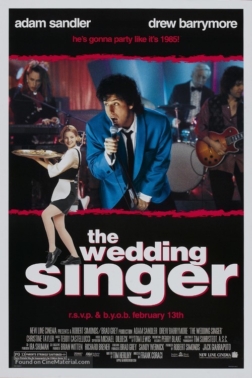 The Wedding Singer - Movie Poster
