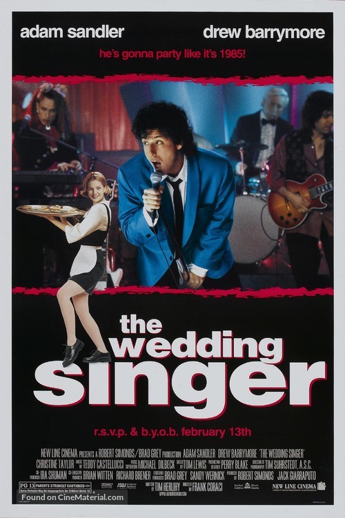 The Wedding Singer - Movie Poster