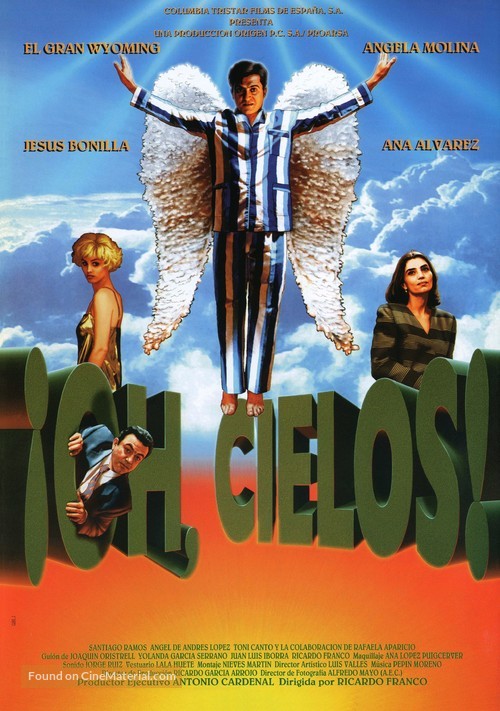 Oh, cielos - Spanish Movie Poster