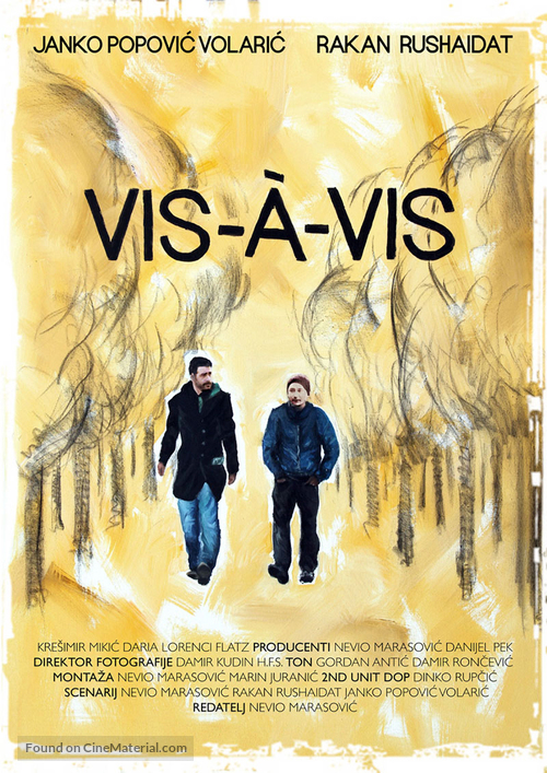 Vis-&agrave;-vis - Croatian Movie Poster