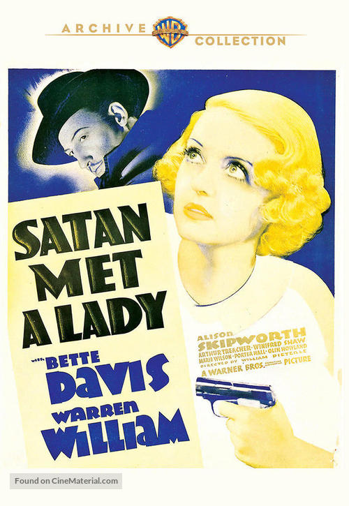 Satan Met a Lady - DVD movie cover