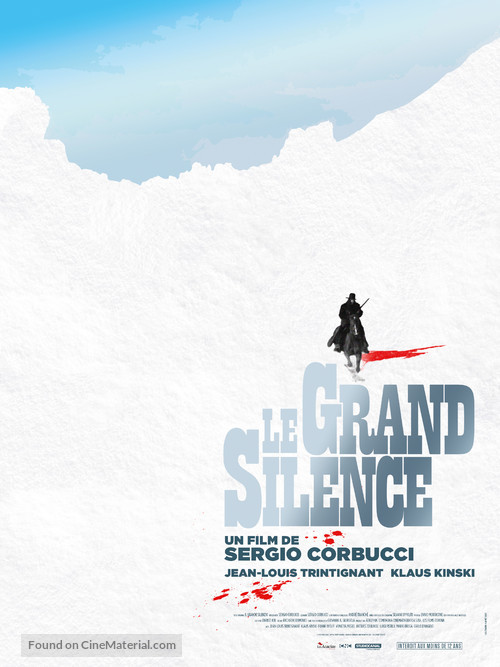 Il grande silenzio - French Re-release movie poster