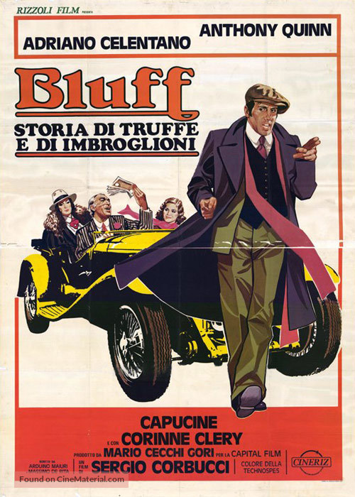 Bluff storia di truffe e di imbroglioni - Italian Movie Poster