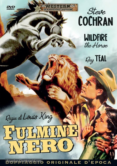 The Lion and the Horse - Italian DVD movie cover